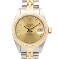 【二手】勞力士ROLEX腕錶 Datejust E 字頭序號 69173 CH/BA K18（黃金）不銹鋼 Datejust E 字頭序號女士二手 A