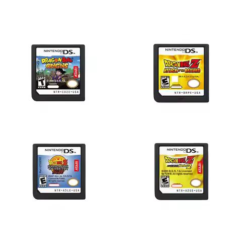 Anime Game Classic Nostalgia USA Version NDS Console Cartridge Dragon Ball Z Series Attack of the Sa