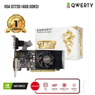 QWERTY Geforce GT 730 4GB GDDR3 VGA GT730 DDR3 Graphic Card - NEW
