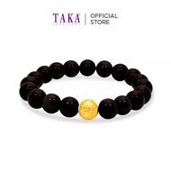 FC2 TAKA Jewellery 999 Pure Gold Wealth Ball Beads Bracelet