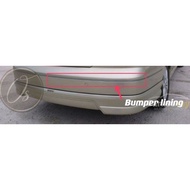 Nissan Sentra n16 2000-2004 REAR Front LINING Chrome Moulding bumper Chrome Accessories 2000 2001 20