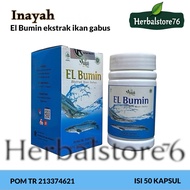 Albumin Inayah Snakehead Fish Capsules Elbumin BPOM