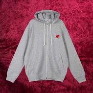 Zipper Hoodie Play CDG