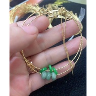 LUCKY CHARM AUTHENTIC JADE BRACELET BANGLE BRACELATE)