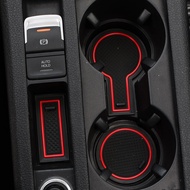 Silicone Car Door Groove Mats for Volkswagen VW Golf 7 7.5 MK7 MK7.5 2013 - 2020 Water Cup Pad Mat A