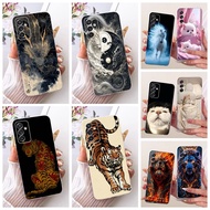 Cool Case For Samsung Galaxy A82 Quantum 2 5G Cover SM-A826S Dragon Tiger Lion Soft Silicone Protect