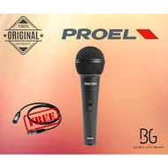 PROEL EIKON DM800 Singing Vocal Dynamic Microphone Included with a XLR Cable MT.5 (DM 800)