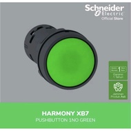 HIJAU Push Button XB7NA31 / XB7EA31 Green 22mm SCHNEIDER 1 NO Green XB7-NA31 Green Plastic