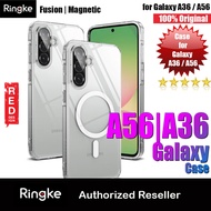 Ringke Galaxy A36 A56 Fusion | Fusion Magnetic Transparent Hybrid Protection Case for Samsung Galaxy