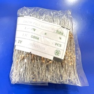 1/4w power resistor has values from 100c