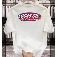 Baju LUCAS T-shirt Lucas Popular Item Printed Round Neck Top Tee Unisex Baju T Shirt Lelaki COTTON#0