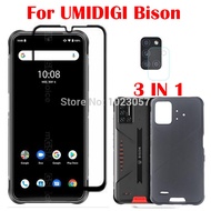 For UMIDIGI BISON 3-in-1/Silicone Case For UMIDIGI BISON umidigi bison Pro GT X10 Pro A9  Tempered G