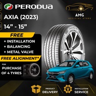 PERODUA AXIA (2023) Tayar Kereta Car Tyre (FR'EE INSTALLATION/DELIVERY) 14 15 Continental Viking Ari