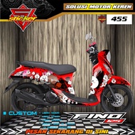 455 Decal Sticker Fino Grade Premium Custom Full Body Fino 125 Fi