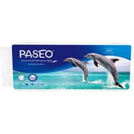 Paseo Bathroom Tissue Roll 4 Ply Toilet Paper For Sensitive Skin Butterfly Dolphin