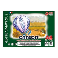 Canson สมุดวาดเขียน Canson FINE FACE 100ปอนด์ เรียบ A6 #600656