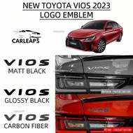 Carleaps Toyota vios 2023 new car logo emblem pnp accessories vios baru