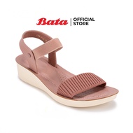 Bata บาจา รองเท้ารัดส้นแบบสวม เสริมส้น 1 นิ้ว สำหรับผู้หญิง สี ชมพู 6395032 สีน้ำเงิน 6399032