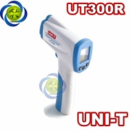 Uni-T UT300R infrared temperature measuring device used to measure body temperature