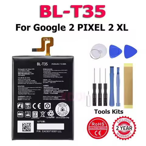 BL-T35 BL-42D1F BL-T39 BL-T9 High Quality Battery For LG Google 2 Pixel 2 XL G5 VS987 G7 G7+ G7ThinQ
