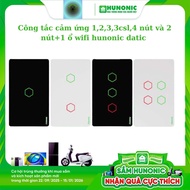 Hunonic datic wifi switch 1,2,3,4,3csl and 2 buttons 1 remote control socket via phone smart switch 
