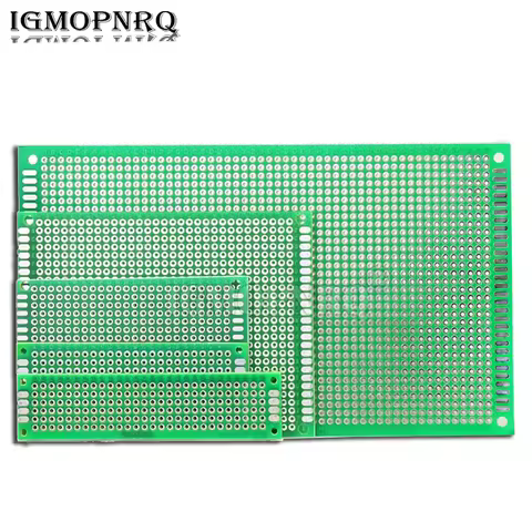 5PCS 3X7 4X6 5X5 5X7 6X8 7X9 7X10 Single Side Prototype PCB Board 2.54MM Universal Board Experimenta