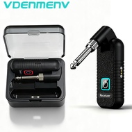 KB9 2.4G Wireless Guitar System, Magnetic Case, 4-Channel, 35H Playtime for Guitar Bass