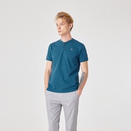 Khaki Bros. - Henley T-shirt - เสื้อ Henley แขนสั้น - KM23K066