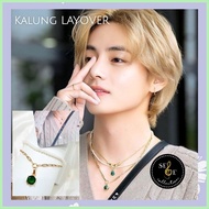 ¤ ㍿ ✷ Kim TAEHYUNG BTS Bangtan LAYOVER Necklace free PC