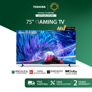 Toshiba 75 Inci LED 4K 144Hz Quantum Dot TV Pintar / Gaming TV / Televisyen 75Z670M