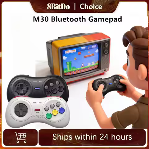 8Bitdo M30 Bluetooth Controller Gamepad For Nintendo Switch PC Windows Steam and Android With Sega G
