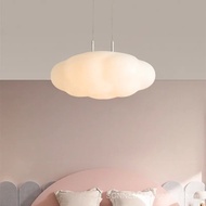 Nordic white pendant light Creative Led Bedroom Coffee Shop Restaurant cloud light Cloud Decorative 