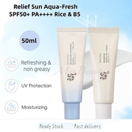 BOJ Sunscreen Soothing and Moisturizing Rice + Probiotics / Aqua-Fresh : Rice + B5 SPF 50+ PA++++50m