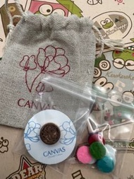 Canvas 口罩扣 (玫瑰金色）