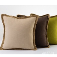 Linen Cushion Cover Throw Pillowcase Pillow Case 50x50 45x45cm 30x50 Sofa Square Pillow Cover Cushio
