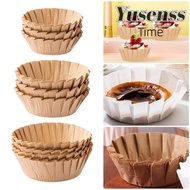 YUSENSS Cake Pan Liner, Foldless Disposable Oilproof Baking Papers,  4/6/8inch Nonstick Basques Cake