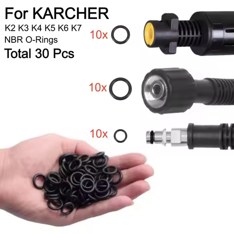 30 Pcs Seal O-Ring For Karcher K2 K3 K4 K5 K6 K7 Gasket Washer Lance Hose Nozzle Brush Spare Parts 2