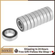 10pcs 6805-2RS Rubber Sealed Deep-groove Ball Bearings 25mm*37mm*7mm