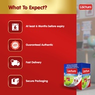 Lactum for 1-3 Years Old Chocolate Milk Supplement Powder 350g