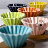 Origami Dripper V60 Ceramic 02 Plus Wooden Handle V60 Origami Dripper/