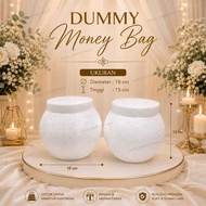 NEW DUMMY MONEY BAG/ STYROFOAM MONEY BAG/