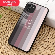 [G38] SAMSUNG A03 GLASS SOFTCASE - SAMSUNG A03 GLASS SOFTCASE - SAMSUNG A03 HP GLASS CASING -