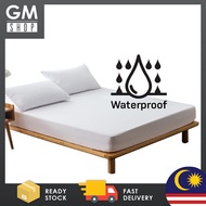 GMshop Fitted Sheet Waterproof Mattress Protector House Use Comfortable Waterproof Mattress (180cm)