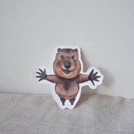 動物貼紙 | 短尾矮袋鼠貼紙