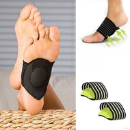 1 Pair Arch Support Foot Cushion Pads Compression Massager for Flat Feet Green solidvalue
