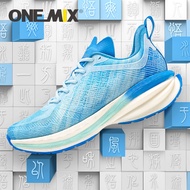 ONEMIX 2024 Chinese Sports Shoes New Shock-absorbent Men Running Shoes Non-slip Breathable Lightweig