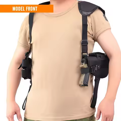 Tactical Gun Holster Underarm Hidden Shoulder Universal Left Right Hand Pistol Holster for Glock 17/