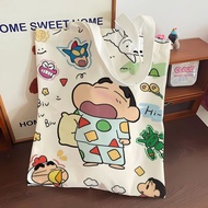 ☆Ready Stock☆Crayon Shin-Chan Bag Shopping Bag Canvas Bag Canvas Bag Canvas Tote Bag Canvas Tote Bag