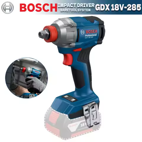BOSCH Cordless Impact Driver PRO GDX 18V-285 GDX 2-in-1 Tool Holder for Both Screw-driving Bosch Pow