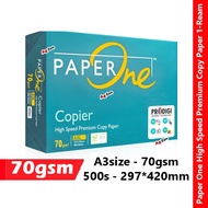 【A3-Size】Paper One Copier Paper A3 Size Copy Paper 70gsm 500s